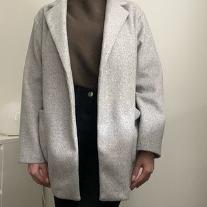 Zara grey coat
